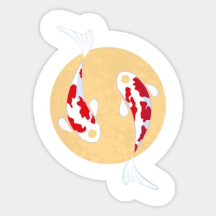 Koi fish Sticker